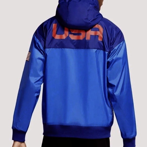 Nike Sportswear Team USA 2020 Olympics Windrunner Jacket CK5813-455 (Blue/Red) - Picture 3 of 3